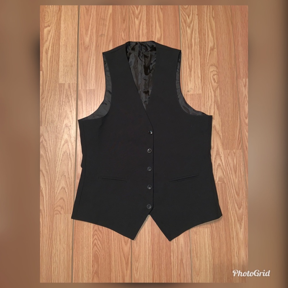 Black Tuxedo Vest